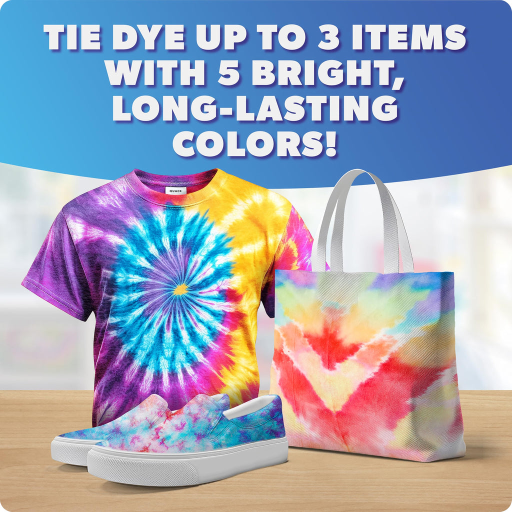 Blue Marble Tie-Dye Dotz 10-Piece Set – Mess-Free Tie Dye Craft Kit for Kids Ages 5+