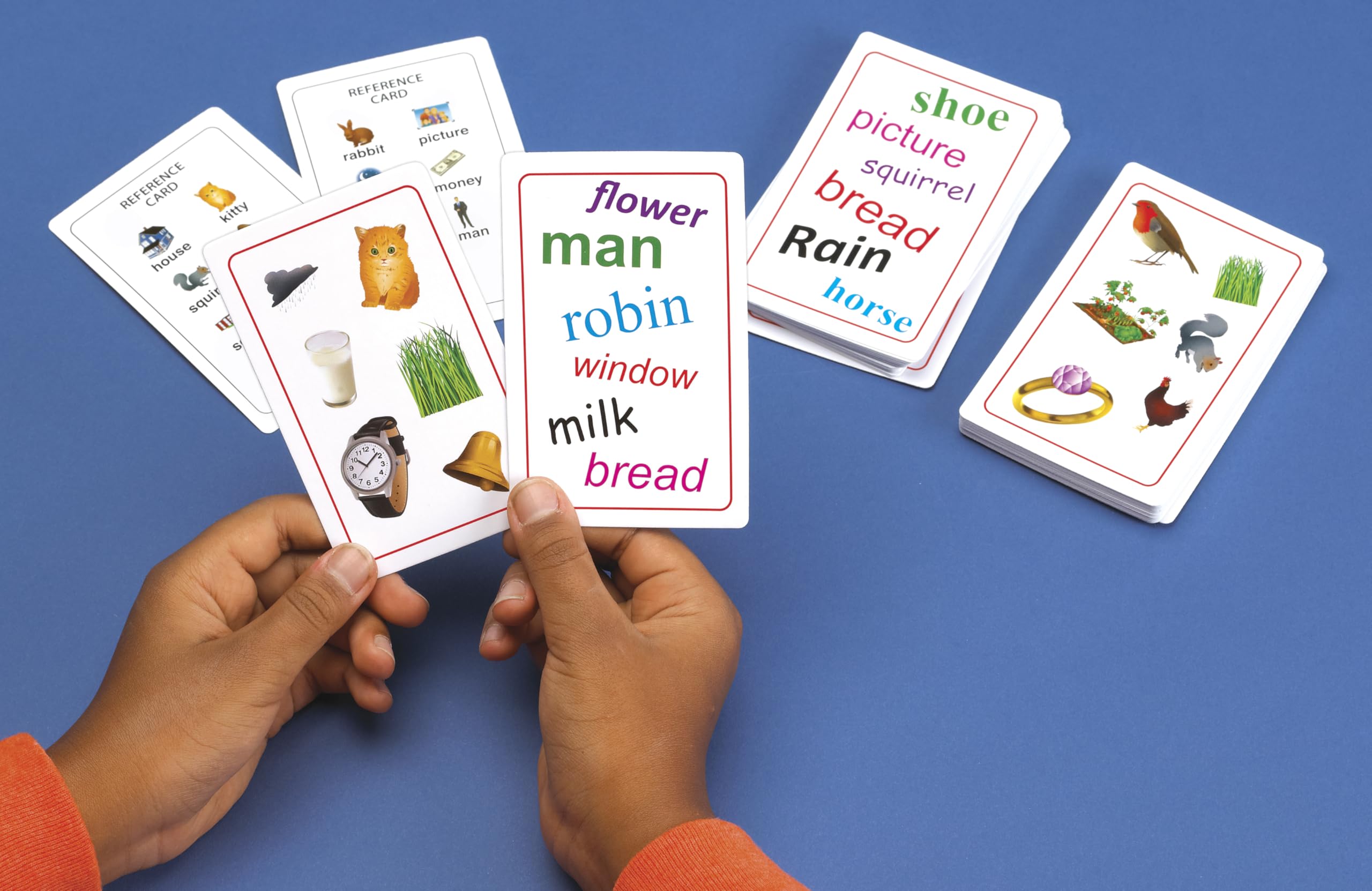 Blue Orange Super Genius Reading 2 Card Game – Vocabulary Matching for Ages 6+