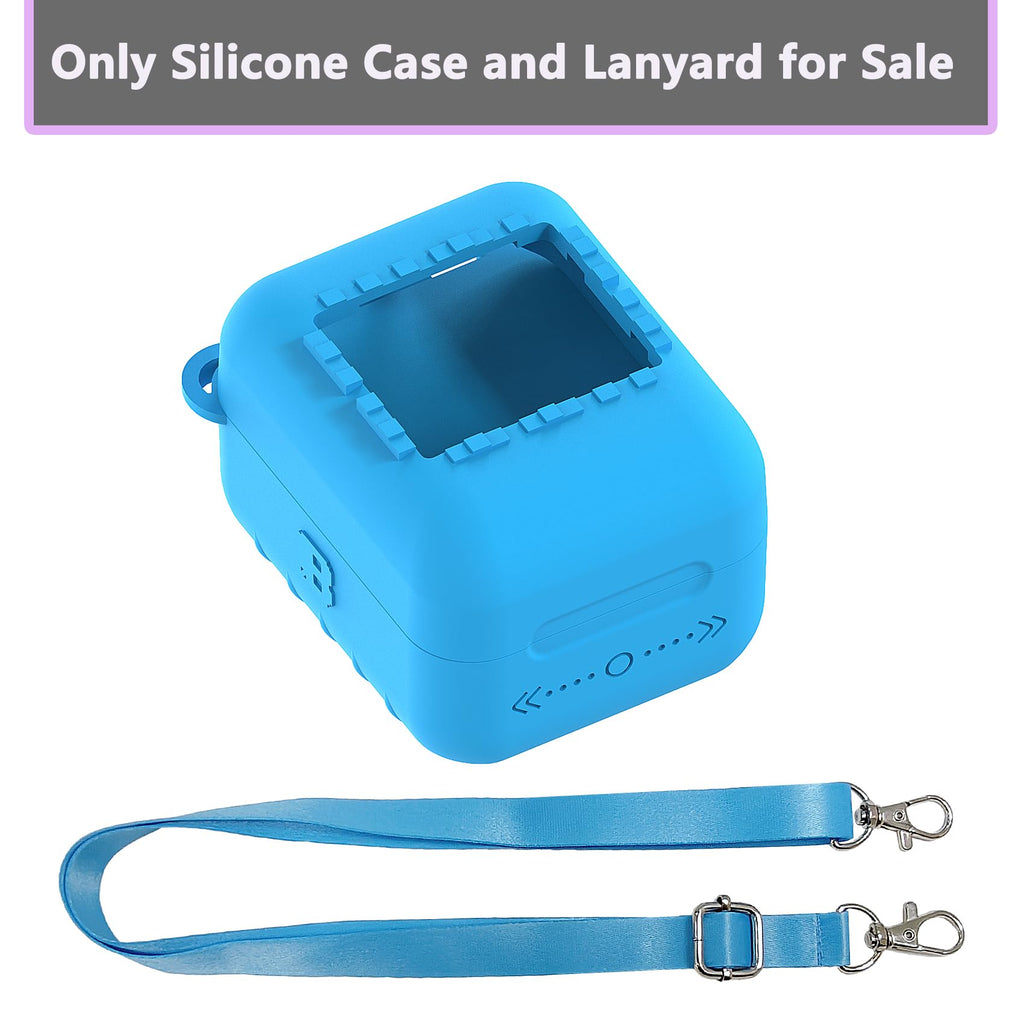 Blue Silicone Protective Case and Lanyard for Bitzee Original Digital Pet – RAWECUD