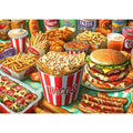 Blueforest Super Delicious Tacos Food 1000 Piece Jigsaw Puzzle - 27.5 x 19.7 Inches