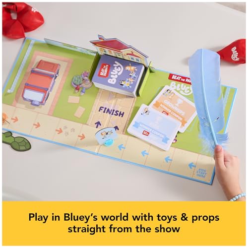 Bluey Beat the Parents Board Game: Kids vs Parents Trivia & Fun Challenges for Family Night