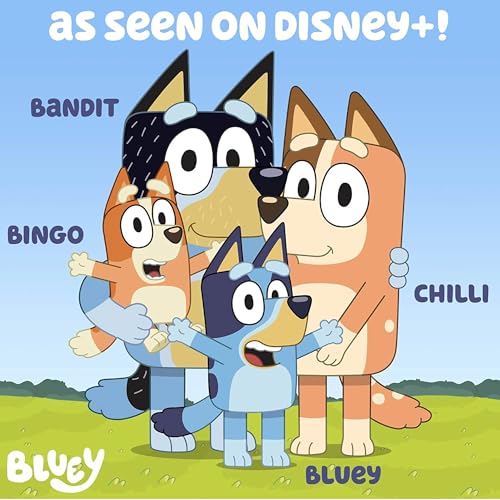 Bluey Paint Your Own Bingo Figurine – Ceramic DIY Painting Kit with 6 Acrylic Paints