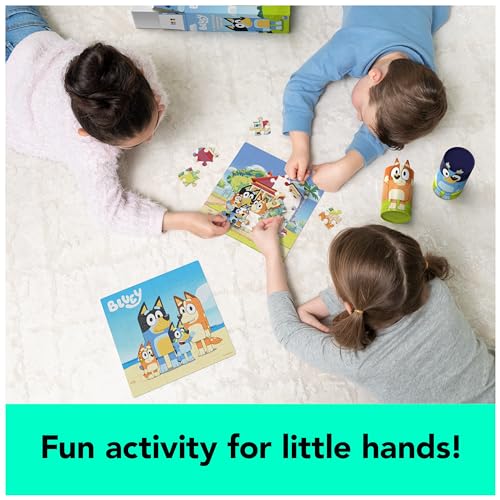 Bluey Puzzles 2-Pack – 36-Piece Jigsaw Puzzles for Kids Ages 3+