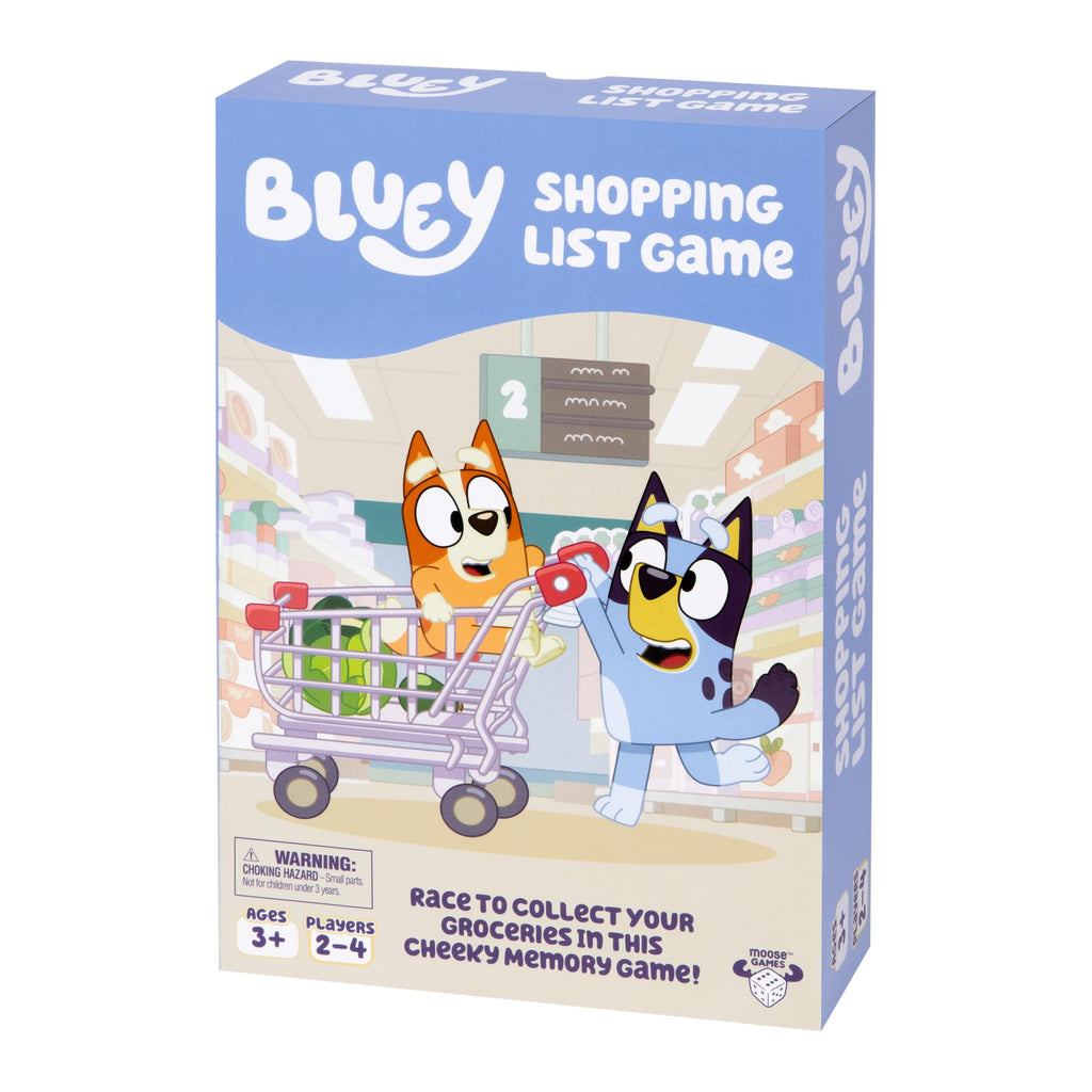 Bluey Shopping List Game – Memory & Matching Fun for Ages 3+