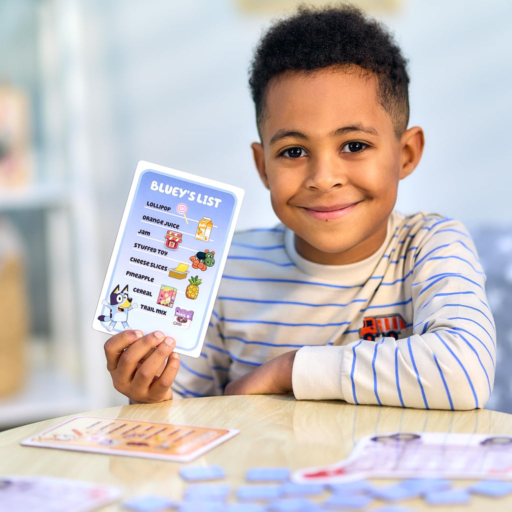 Bluey Shopping List Game – Memory & Matching Fun for Ages 3+