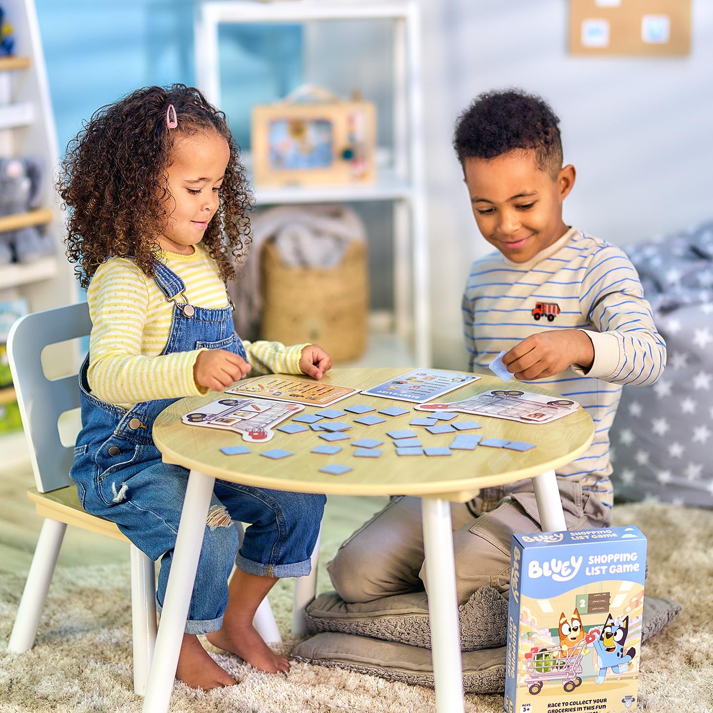 Bluey Shopping List Game – Memory & Matching Fun for Ages 3+