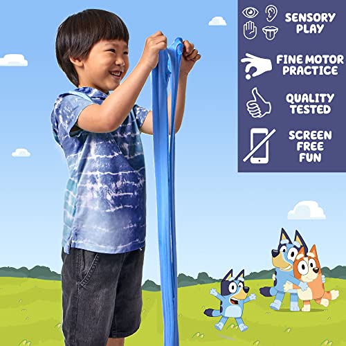 Bluey SLIMYGLOOP Slimy Sand Mold & Play Creations – 15 oz Scented Sensory Sand with Molds for Kids Ages 3+