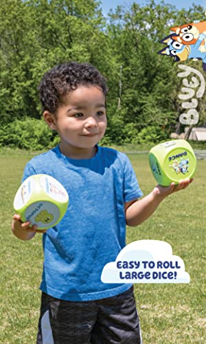 Bluey Wackadoo Dice Game – Act Out Silly Combos with Bluey & Bingo | Family Game Night Fun for Ages 3+