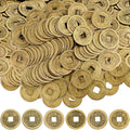 Boao 100 Pieces Chinese Feng Shui Coins - Imitation Qing Dynasty Coins for Wealth and Good Luck (0.8 Inch)