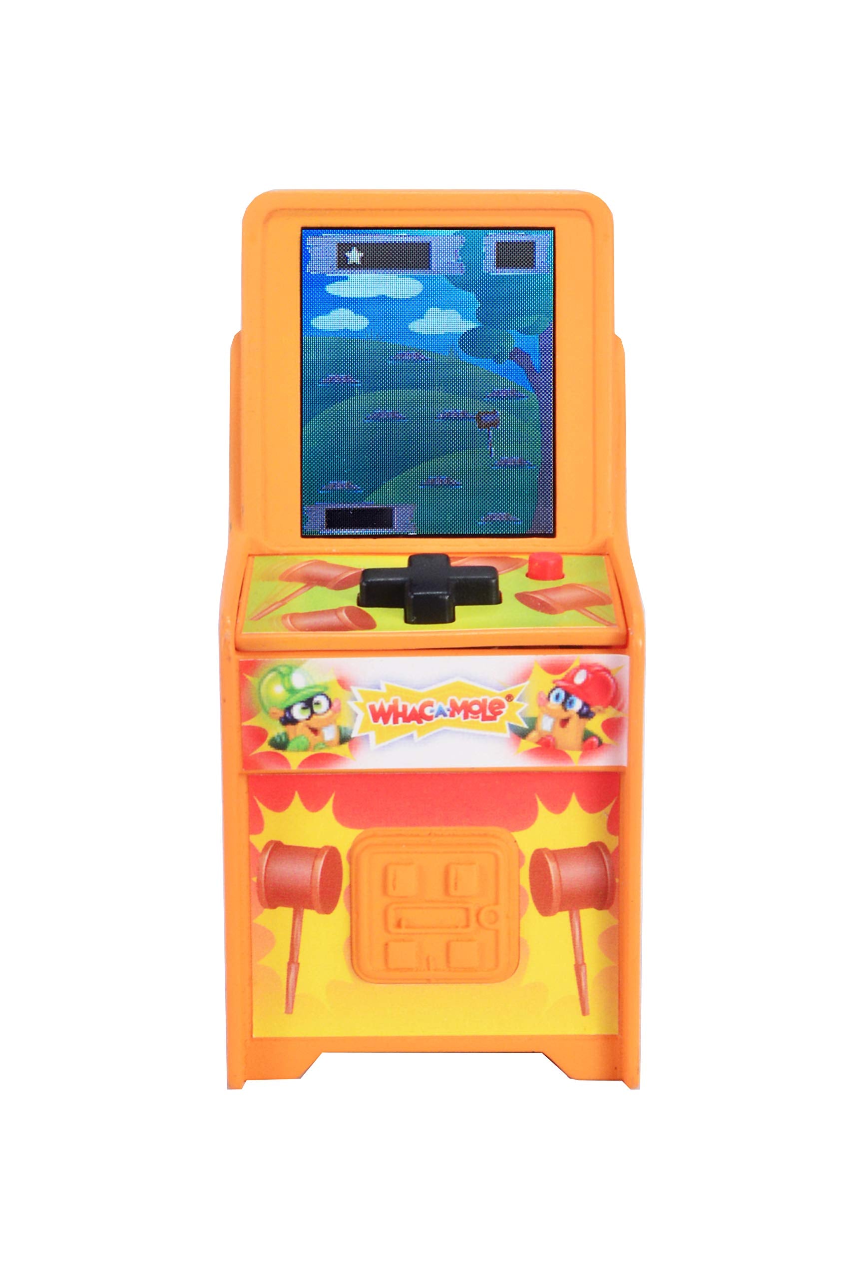Boardwalk Arcade Whac-A-Mole Miniature Handheld Game – Portable LCD Arcade Toy