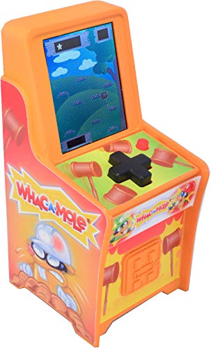 Boardwalk Arcade Whac-A-Mole Miniature Handheld Game – Portable LCD Arcade Toy