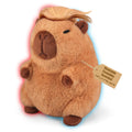Bobbie & Laxi Microwavable Capybara Plush – Weighted Stuffed Animal with Lavender Scent, Heat & Cool Therapy for Kids and Adults