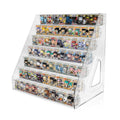 BOHOIDEE 7-Tier Clear Acrylic Display Shelf for Funko Bitty Pop and Mini Collectibles
