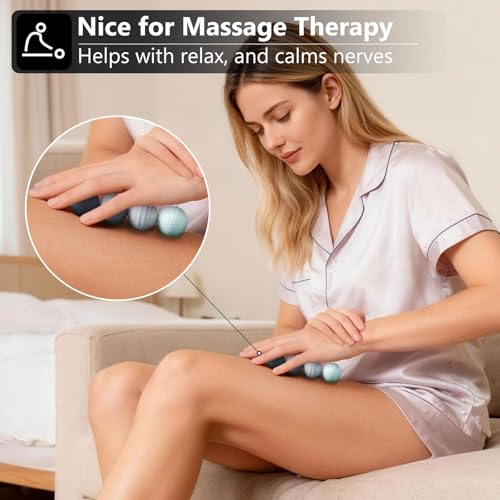 Bomeiyi Silicone Magnetic Fidget Balls Set of 4 - Quiet Stress Relief Sensory Toys for Adults and Teens with Textured Surfaces