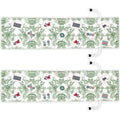 Bornerwhite 2-Pack Green Drawstring Mahjong Bags - 26 Inch Protective Sleeve for Racks and Tiles