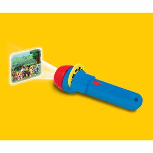 Brainstorm Toys PAW Patrol Flashlight and Projector - 24 Color Images, 3 Slide Discs, Multicolor