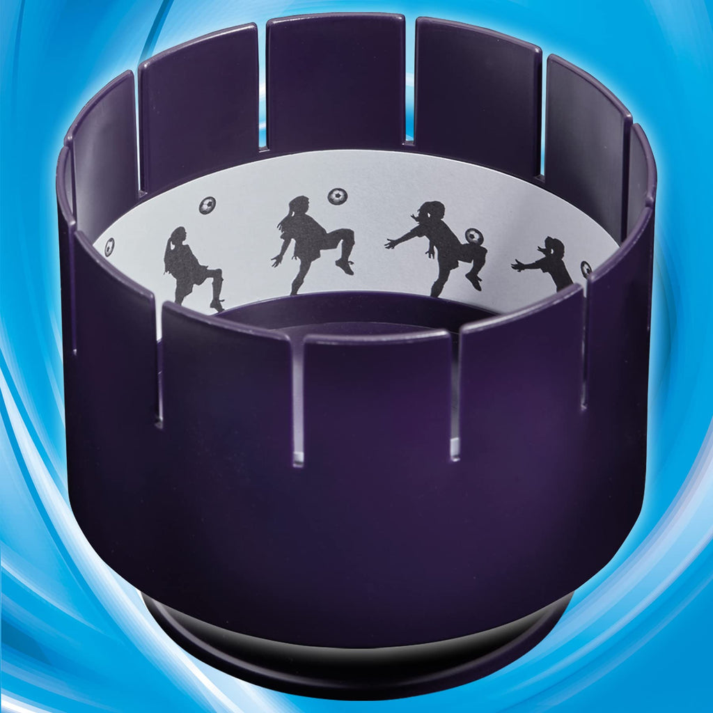 Brainstorm Toys Zoetrope – Classic 19th Century Animation Toy with 18 Strips & Draw-Your-Own