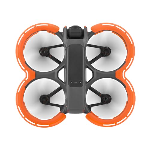 BRDRC Avata 2 Bumper Guards (Orange) - Propeller Guard & Gimbal Protector for DJI Avata 2