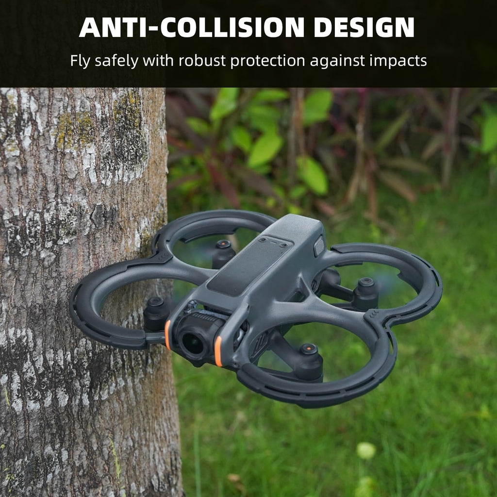 BRDRC Avata 2 Bumper Guards (Orange) - Propeller Guard & Gimbal Protector for DJI Avata 2