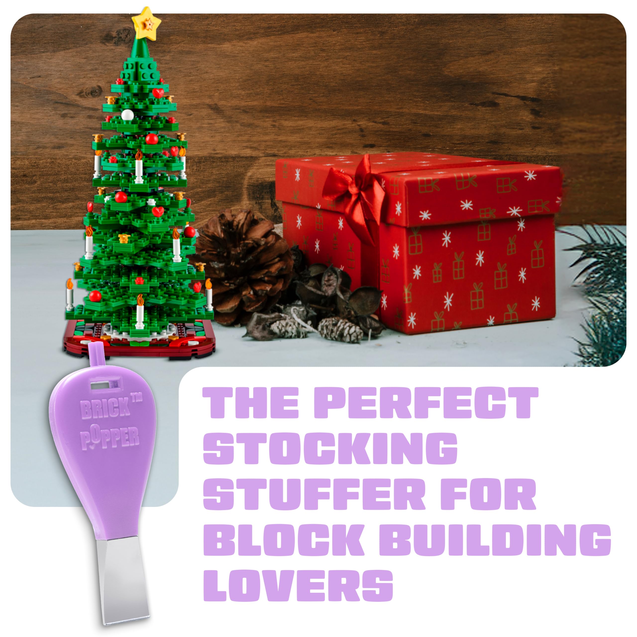 Brick Popper Purple – Fast Brick Separator Tool for Kids & Adults, Universal Fit