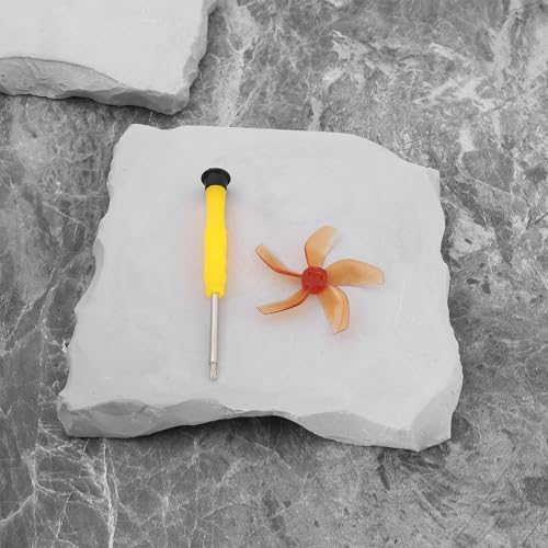 Briny River 5-Blade Propellers for DJI NEO – Orange, Low Noise, Quick Release (4 Pack with Screwdriver)