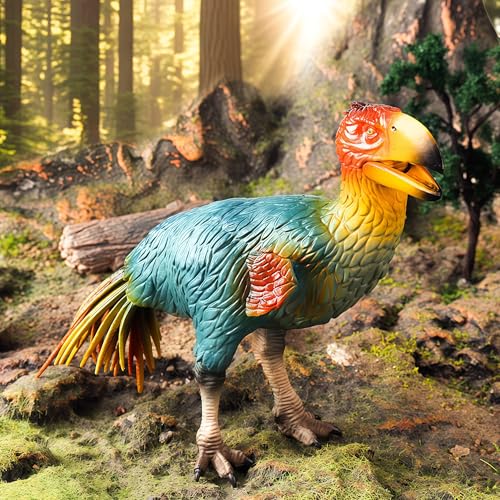 Brontornis Prehistoric Bird Figurine – Gemini&Genius Terror Bird Toy, 7-10 Inch Collectible Action Figure for Kids and Display