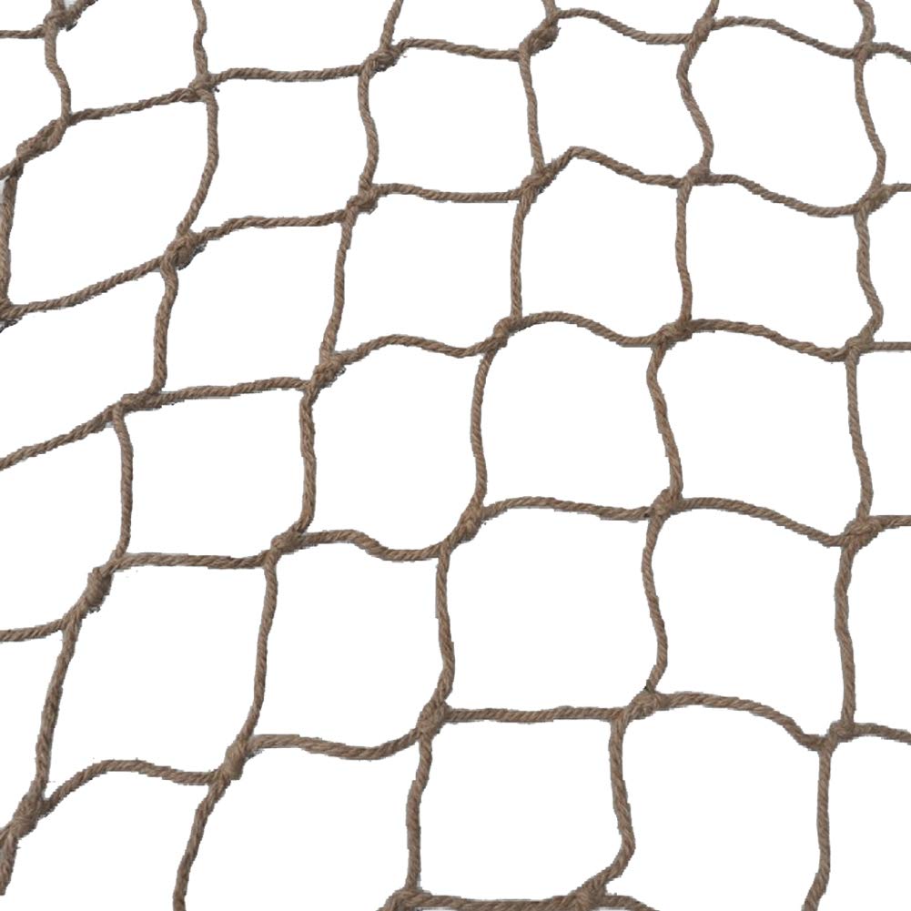 Brown Nautical Fish Netting Party Decor - 40" x 78" Nylon & PVC Decorative Net