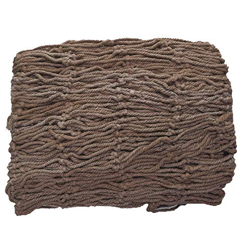 Brown Nautical Fish Netting Party Decor - 40" x 78" Nylon & PVC Decorative Net