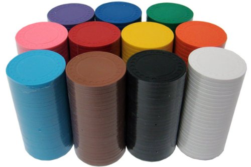 Brybelly Diamond Ring Poker Chips 8.5g Clay Composite – Pack of 50 Red