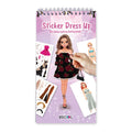 BSCOOL Sticker Dress Up Activity Book for Kids Ages 5+ — Learn Fashion Design with 100+ Stickers and Guides