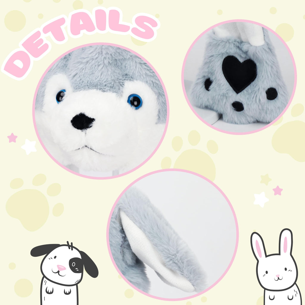 Bubblepompom Animal Hat with Moving Ears – Plush Interactive Cosplay Hat for Kids
