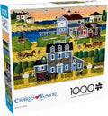 Buffalo Games Charles Wysocki Witch's Bay 1000 Piece Jigsaw Puzzle