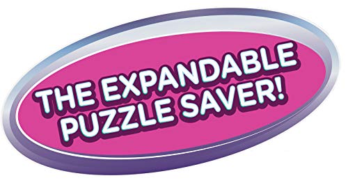 Buffalo Games Roll-Up Puzzle Mat – Premium Felt, Fits 1500-Piece Puzzles, Black