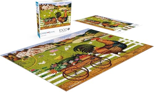 Buffalo Games Rooster Express 1000-Piece Jigsaw Puzzle