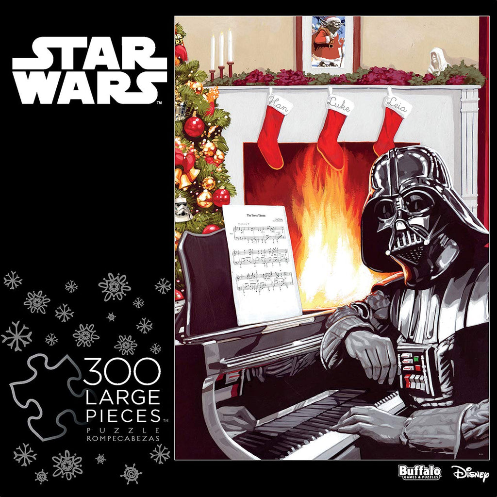Buffalo Games Star Wars: A Very Vader Christmas 300-Piece Jigsaw Puzzle (21.25 x 15 Inches)
