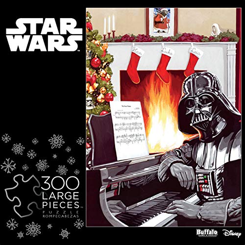 Buffalo Games Star Wars: A Very Vader Christmas 300-Piece Jigsaw Puzzle (21.25 x 15 Inches)
