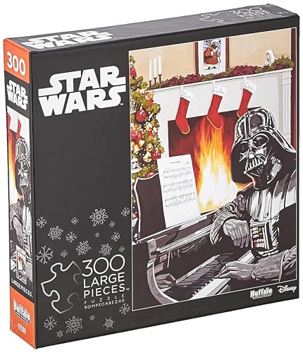 Buffalo Games Star Wars: A Very Vader Christmas 300-Piece Jigsaw Puzzle (21.25 x 15 Inches)