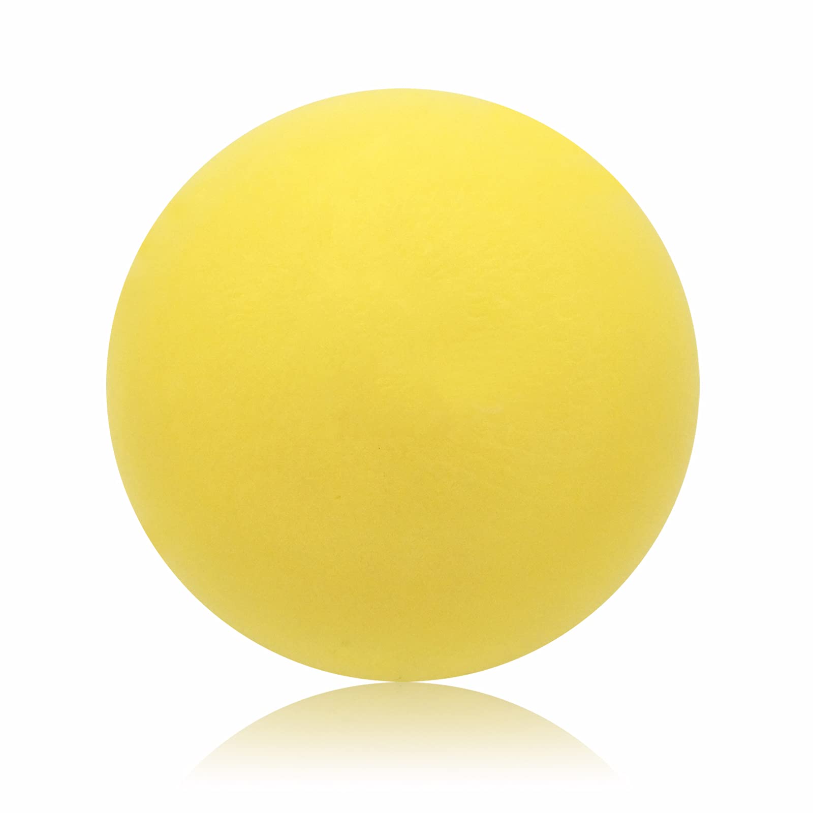 Buhoet 7-Inch Silent Foam Ball – Soft, Lightweight, and Safe for Toddlers (Yellow)