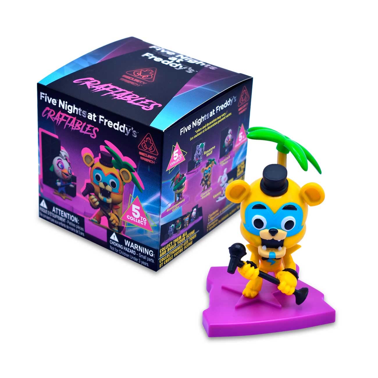 Build Your Own FNAF Security Breach Mini-Scene – Mystery Craftables Pack (Series 1)