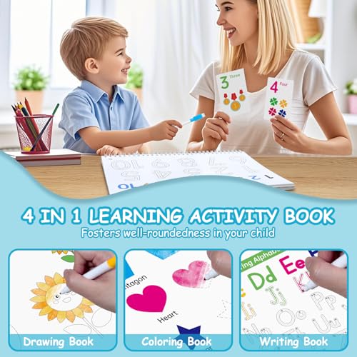 Busy Book for Toddlers: 36 Themes Preschool Learning Activities, Travel Toys for Kids Ages 3+