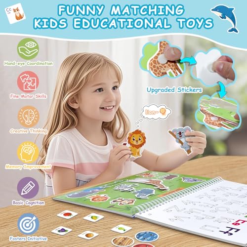 Busy Book for Toddlers: 36 Themes Preschool Learning Activities, Travel Toys for Kids Ages 3+