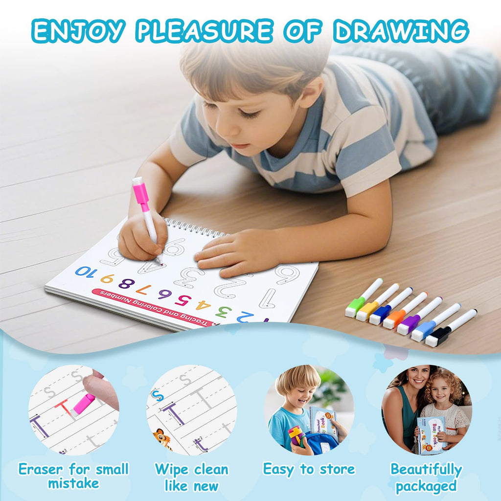 Busy Book for Toddlers: 36 Themes Preschool Learning Activities, Travel Toys for Kids Ages 3+