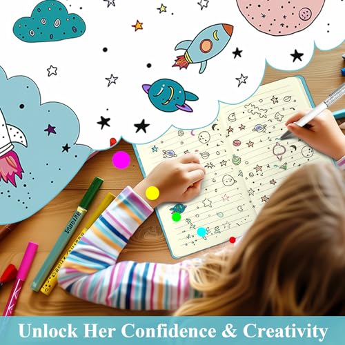 Butterflies Journal for Girls - Hardcover Diary with Pen, Magnetic Closure, 192 Lined Pages, 5.3"x7.5" - DWIYITTN