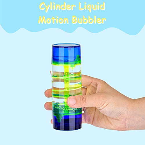 CAILINK Liquid Motion Bubbler – Cylinder Timer for Sensory Play and Relaxation