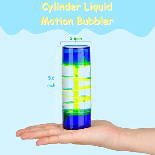 CAILINK Liquid Motion Bubbler – Cylinder Timer for Sensory Play and Relaxation