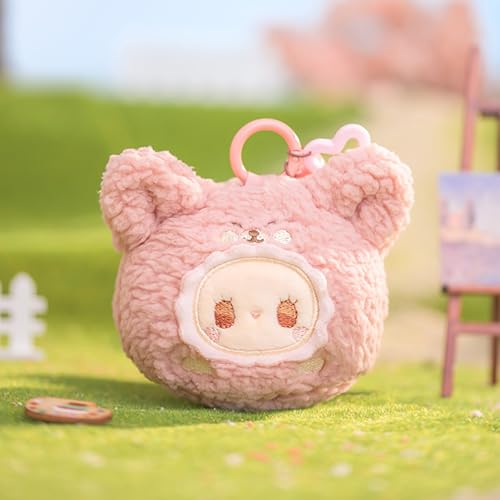 CALEMBOU Emma Rua Rua Zoo Series Plush Blind Box – 4-Inch Mystery Keychain Charm for Collectors