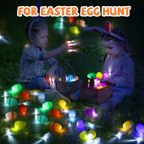 CALIFORNIA CADE 50-Pack White LED Finger Lights: Party Favors & Classroom Prizes