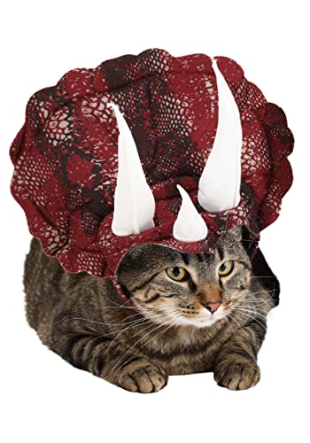 California Costumes Triceradog Dog Costume for Medium Dogs – Dinosaur Horn Headpiece
