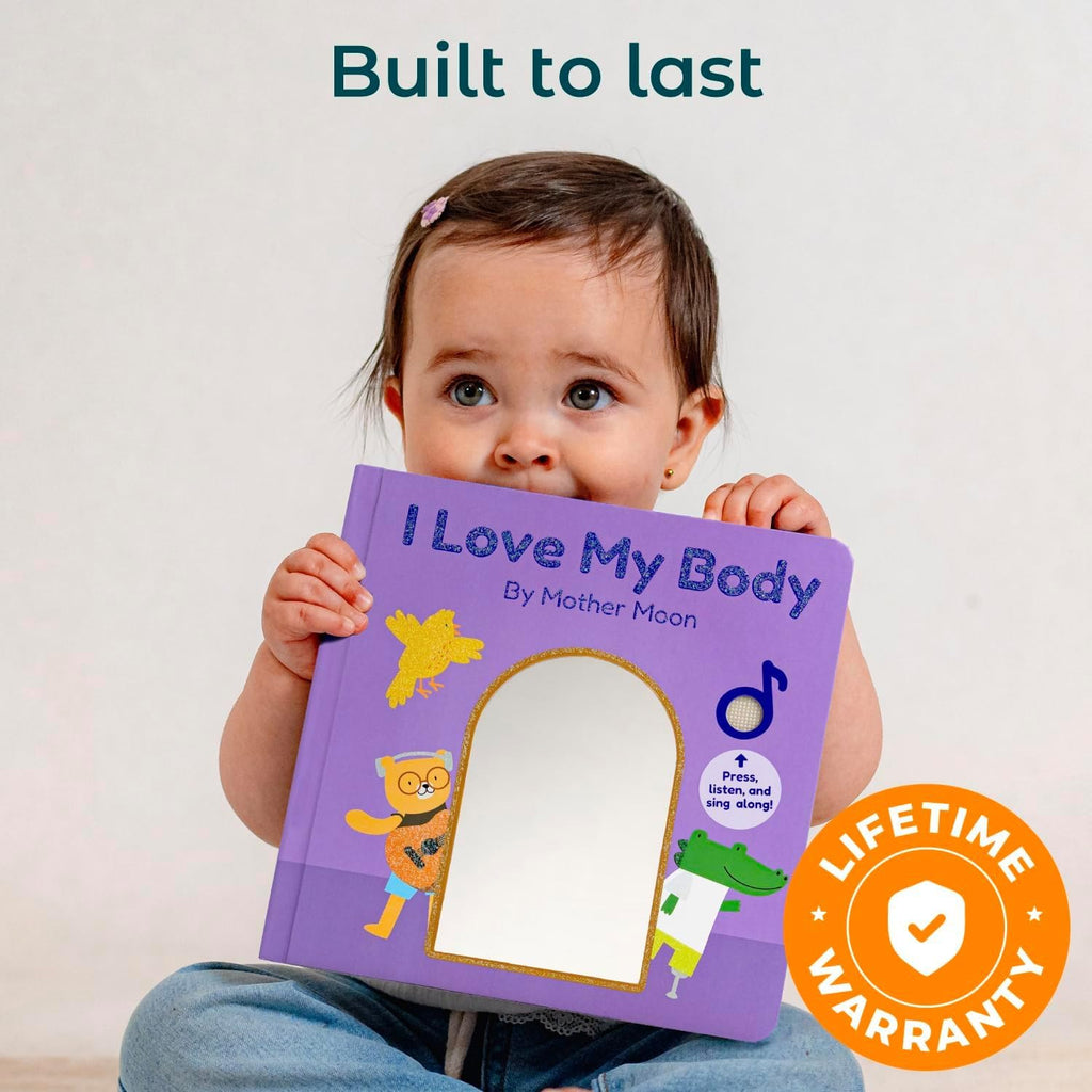 Cali’s Books Nursery Rhyme Sound Book for Toddlers 1-3 – Interactive Musical Book with 6 Songs, USB-C Rechargeable