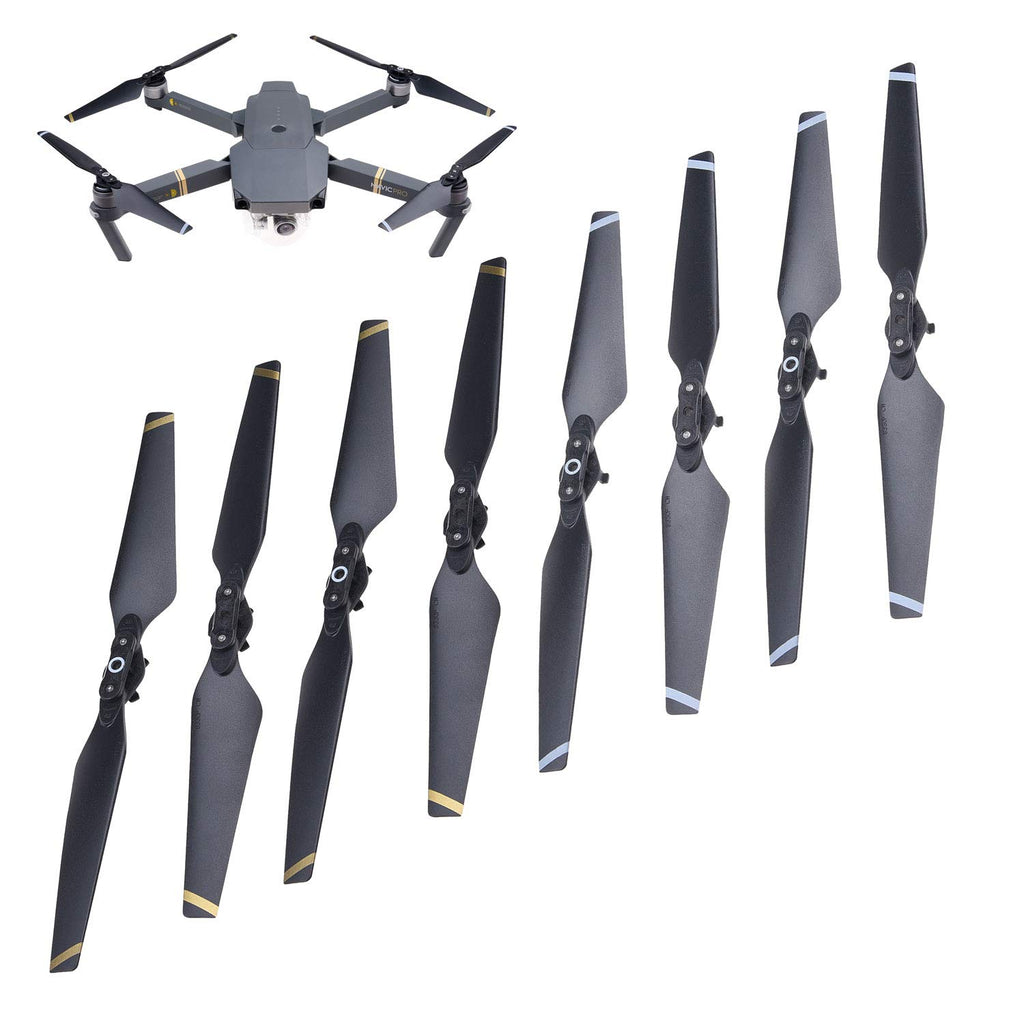 CamKix Propellers for DJI Mavic Pro – 8 Blades, Quick Release, Flight Tested